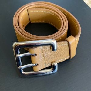 Prada genuine leather belt